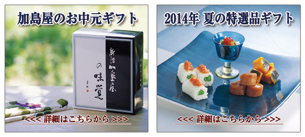 2014年お中元ギフト・夏の特選品ギフトのご紹介