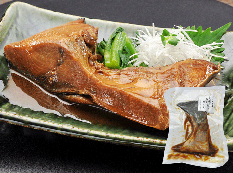 豊後ぶりカマの煮つけ 大