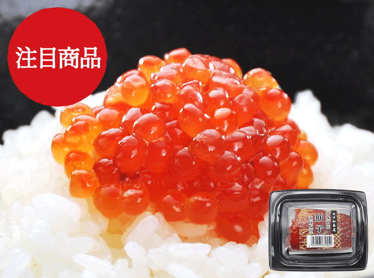 北海道産 筋子〔熟成塩漬〕