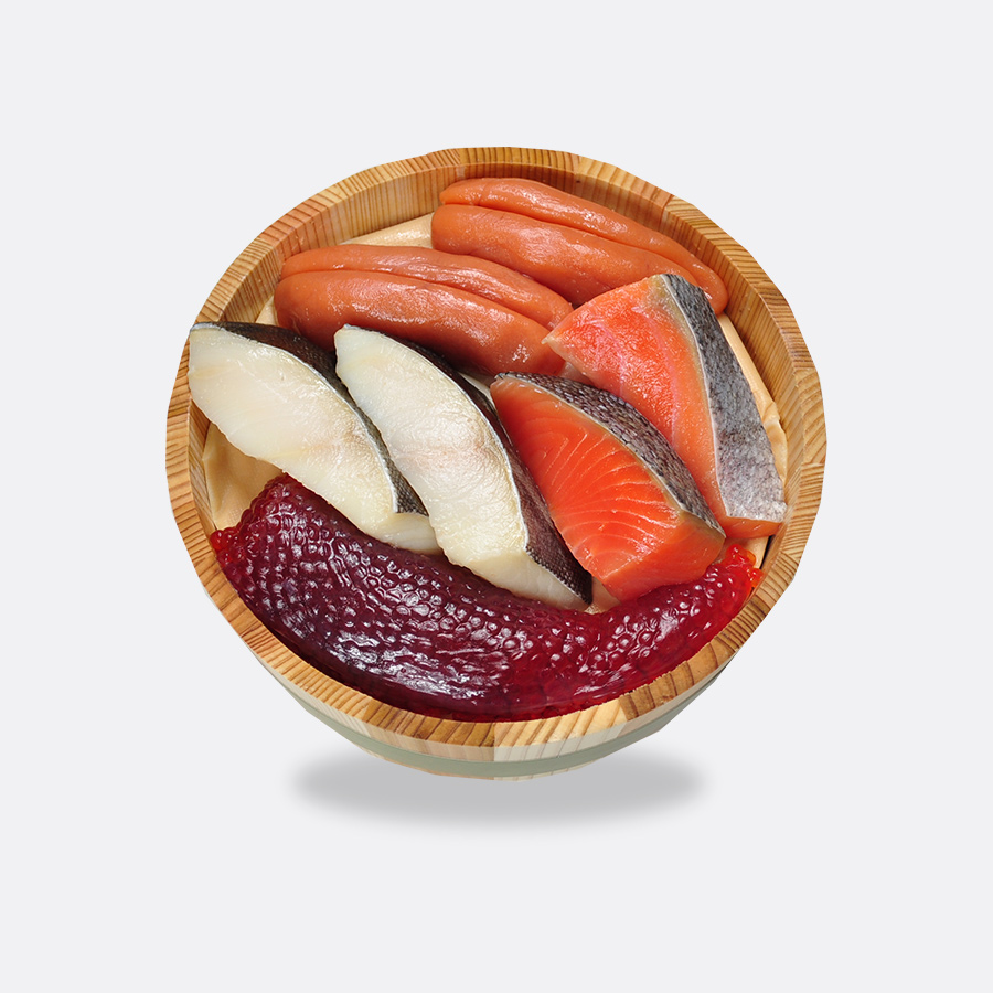 海の幸粕漬にぎわいタル4