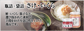瓶詰・袋詰 さけ・いくら