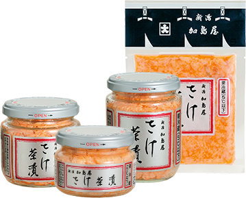 新潟加島屋インターネットショッピングサイト 公式通販 さけ茶漬のご紹介 新潟加島屋インターネットショッピングサイト 公式通販 さけ茶漬のご紹介