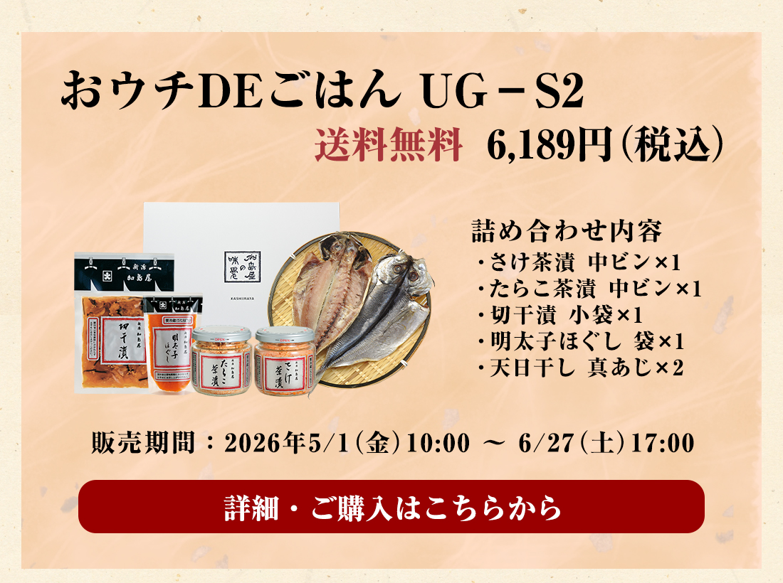 おウチDEごはん UG-S2　6,189円（税込）