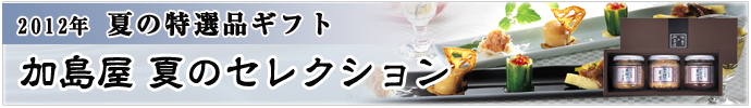 2012年 夏の特選品ギフト