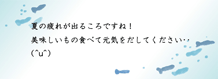 夏の日カード