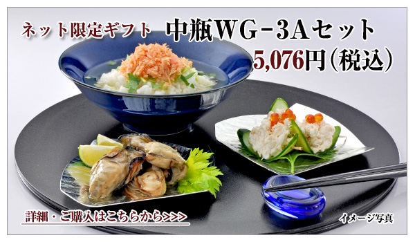 中瓶WG-3Aセット 5,076円(税込)